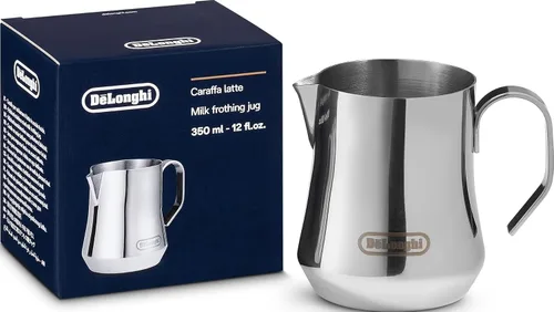 Vista 8 de De'Longhi Jarra espumadora de leche, acero inoxidable negro mate, 17 onzas