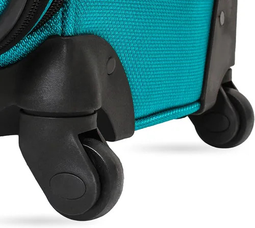Vista 214 de SwissGear - Equipaje suave expandible Sion con ruedas, Negro