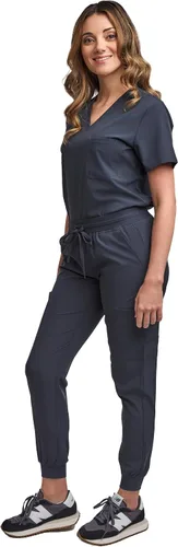 Vista 3 de Conjunto médico de enfermería GT 4FLEX para mujer, parte superior y pantalón