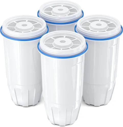 Vista 10 de Filtro de Agua Reemplazo Mejorado Compatible con Jarra y Dispensador Zero ZR-001 ZR-004 ZP-006 ZR-017, Sistema de Filtro de Cinco Etapas, Reduce