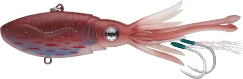 Vista 16 de Nomad Design Señuelo de pesca vibratorio patentado original de Squidtrex – Señuelo de plástico suave TPE con aroma añadido para agua salada