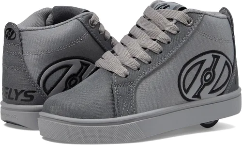 Vista 4 de Heelys Racer 20 Mid - Negro/Blanco/Rojo/Amarillo Flame