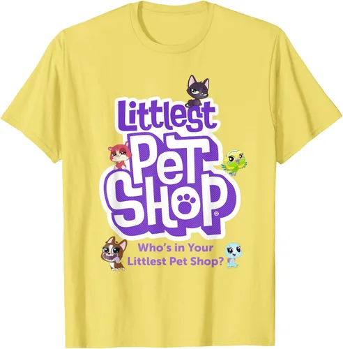 Vista 23 de Littlest Pet Shop ¿Quién está en tu tienda? Camiseta Blanco