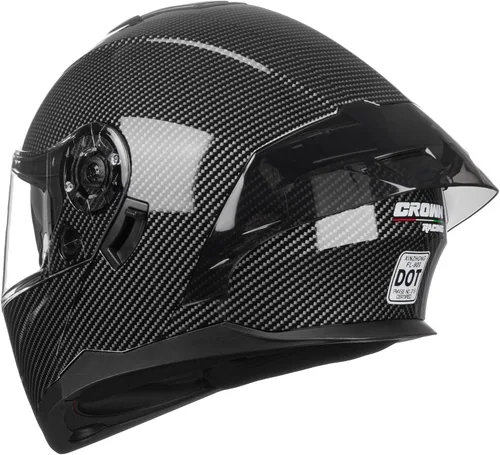 Vista 8 de Casco modular para motocicleta con diseño abatible, aprobado por el DOT con visera extra transparente, cascos de cara completa para motocicleta