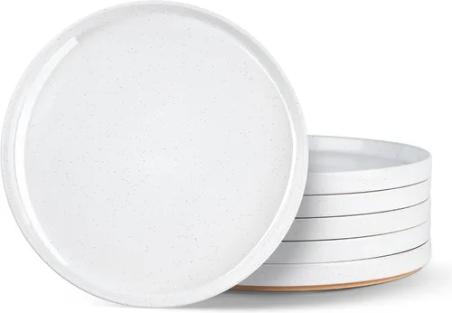 Vista 16 de AmorArc Juego de 6 platos de cerámica, esmalte mate de 8.0 pulgadas para cocina, postre, ensalada, aperitivo, platos pequeños para platos llanos