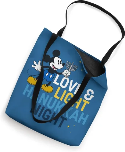 Vista 2 de Disney Mickey Mouse Love & Light Happy Hanukkah - Bolsa de mano