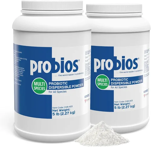 Vista 10 de Probios Apoyo Digestivo Probiótico para Todas las Especies, Probióticos para la Salud Intestinal, Polvo Dispersable, 240 g