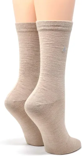 Vista 2 de WARRIOR ALPACA SOCKS - Calcetines de lana de alpaca para mujer - Calcetines ligeros estilo medias con control de humedad y olor
