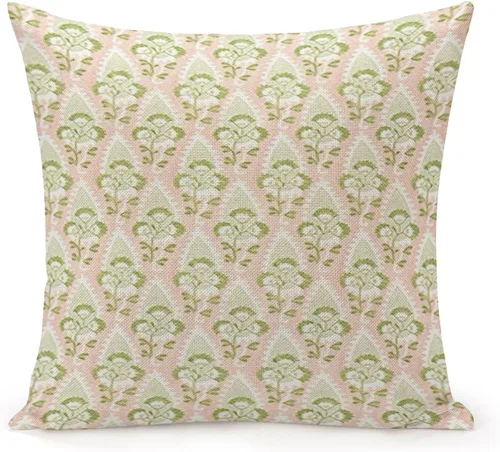 Vista 23 de POMOTER Brunschwig Fils Les Touches Azul y Blanco Funda Decorativa para Almohada Fundas para Almohada Modernas Fundas de Almohada 40 x 40 cm