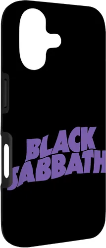 Vista 3 de Funda con logotipo oficial de Black Sabbath Purple para iPhone 17