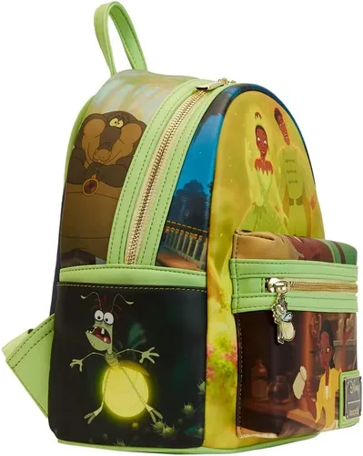 Vista 4 de Loungefly Mini mochila Princess and the Frog Princess Scene, Multi, Wdbk2887