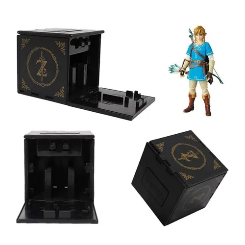Vista 3 de doepeBAE Game Card Case for Nintendo Switch,Deformable Expandable Switch Game Card Holder,Cube Game Card Storage Box,Large Capacity Game Card