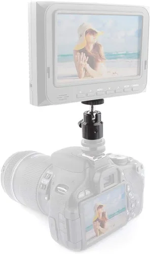 Vista 5 de CAMVATE 1/4-20 Mini cabeza de bola para cámaras DSLR trípodes Monopods