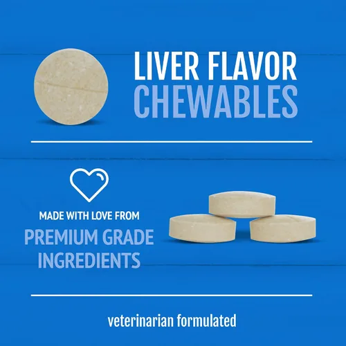 Vista 2 de Petnc - Multimasticables para adultos (75 unidades), soporte diario multivitamínico y multimineral para perros, incluye zinc, magnesio y más, apoya