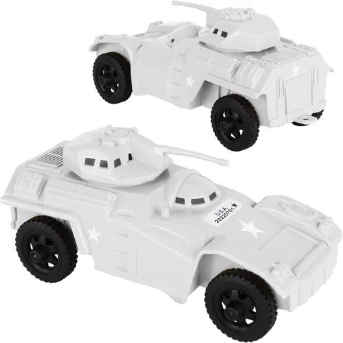 Vista 10 de TimMee Recon Patrol Coches blindados - Vehículos exploradores de plástico negro para hombres