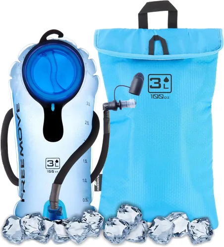 Vista 10 de Paquete de hidratación con bolsa de agua de 2L o 3L y bolsa enfriadora > Mantiene la bebida fresca y protege las vejigas > Depósito Camelback