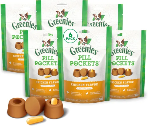 Vista 20 de Greenies Pill Pockets - Golosinas para perros de gran tamaño, sabor a queso