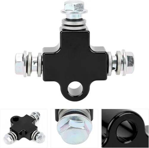 Vista 6 de Aramox Línea de freno hidráulico para motocicleta, conector de manguera en T, adaptador de 3 vías, acoplamiento de conector en T, manguera de tubo