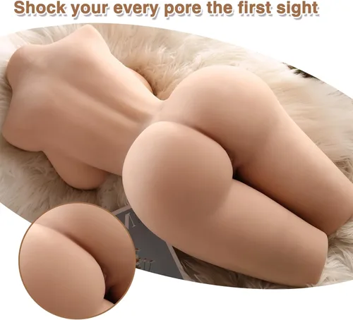 Vista 5 de 18.29Lb Efficient Version muñecas para adultos xx tamaño Real nalgona Juguetes Sexuales para Hombre-9W232