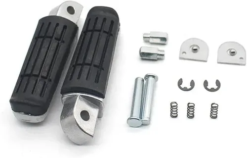 Vista 2 de Pedal Rest Footpegs for FZ 8 for FZ 1 for YZF 1000 for FJR 1300 for TDM 900 Foot Rest Motorcycle Footboards Front Pedal Rear Pedal(Behind)