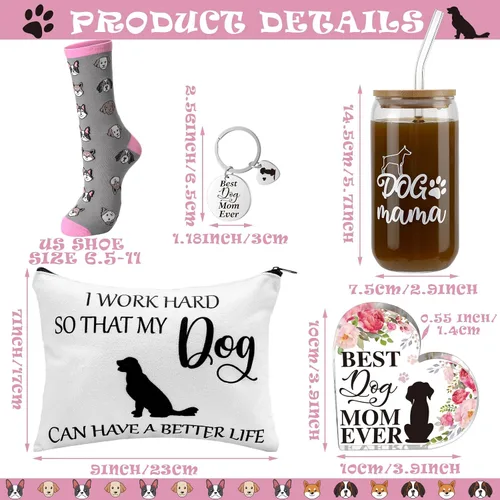 Vista 3 de Accesorios de escritorio con temática Croknit, tazas de café para mascotas, Como se muestra en la imagen., Perro