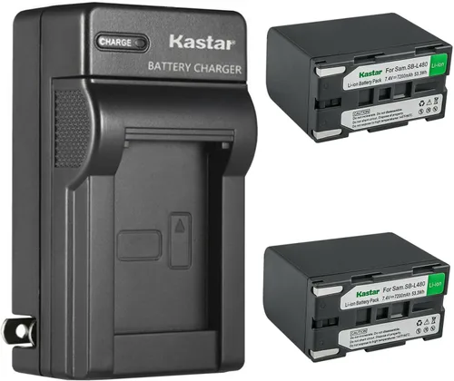 Vista 5 de Kastar Reemplazo del cargador de batería de pared de CA SB-L480 para Samsung SC-L650, SC-L700, SC-L710, SC-L750, SC-L770, SC-L810, SC-L860, SC-L870