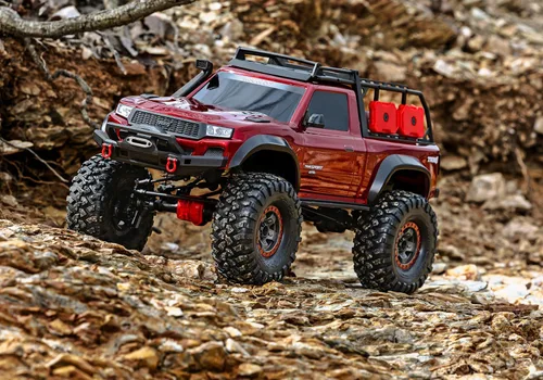 Vista 6 de Traxxas TRX-4 Sport 1/10 High Trail Edition 4X4 Crawler (rojo)