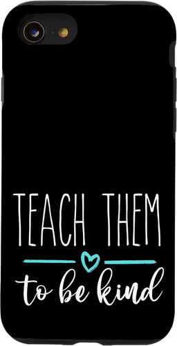 Vista 18 de Rae Inspired Dunn Teach Them to be Kind Teacher Appreciation Case for iPhone 17