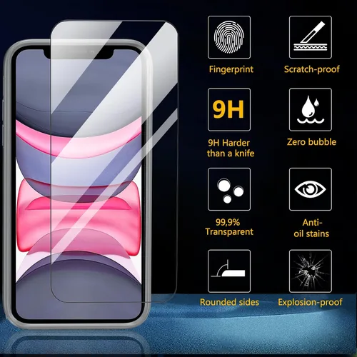 Vista 3 de Fin2feel Funda magnética para iPhone 11, con protector de pantalla de vidrio templado, [compatible con MagSafe], protección militar contra caídas a