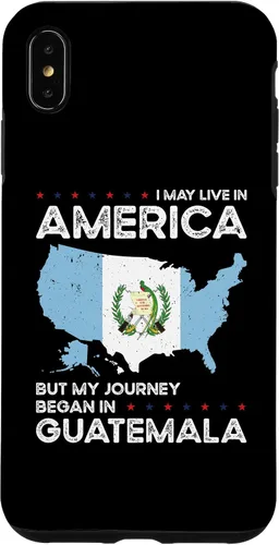Vista 13 de Funda para iPhone 17, diseño de patriota guatemalteco estadounidense
