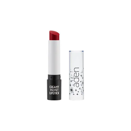Vista 10 de aden Lápiz labial de terciopelo – altamente pigmentado – duradero e hidratante – no seco – cremoso y suave (01 Teddy)