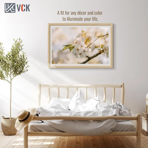 Vista 70 de VCK Marcos para póster de madera maciza de 22.375 x 34 pulgadas, marco de fotos A1 negro con montaje en pared, paquete de 3