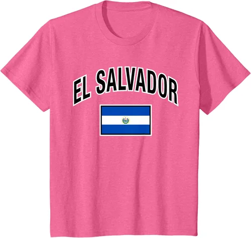 Vista 41 de Camiseta salvadoreña Orgullosa Bandera de El Salvador, Negro