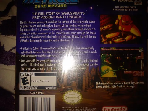 Vista 2 de Metroid Zero Mission