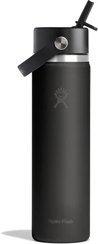 Vista 36 de Hydro Flask Botella de agua – Acero inoxidable aislado – Tapa flexible con popote de boca ancha, antiderrames, a prueba de fugas y recargable