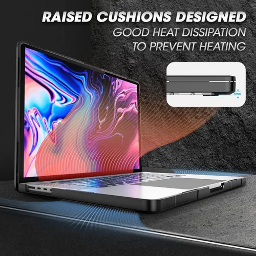 Vista 7 de SUPCASE para Funda MacBook Pro de 16 pulgadas 2024-2021 (Unicorn Beetle), M4/M3/M2/M1 Pro/Max A3403 A3186 A2991 A2780 A2485 Carcasa Protectora
