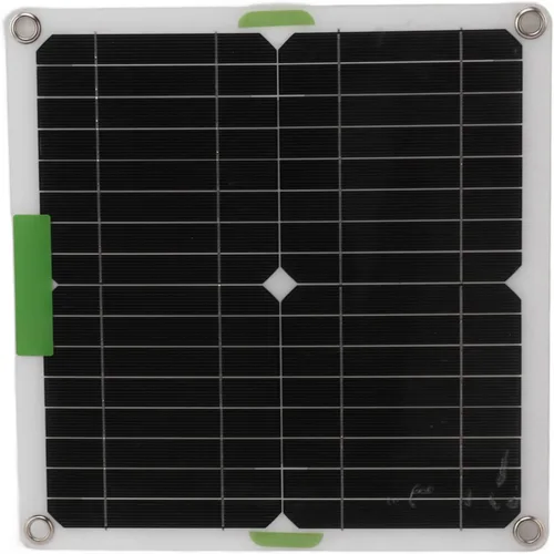 Vista 6 de Refrigerador solar de 50W con panel solar, DC18V Enfriador de refrigerador accionado solar con caja de batería para acampar