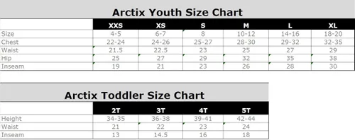 Vista 4 de Arctix Limitless - Overol unisex con parte superior de forro polar para niños