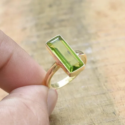 Vista 94 de Anillo de plata de ley maciza superpuesta de oro amarillo de 18 quilates para mujer, anillo de compromiso de plata esterlina, juego de bisel