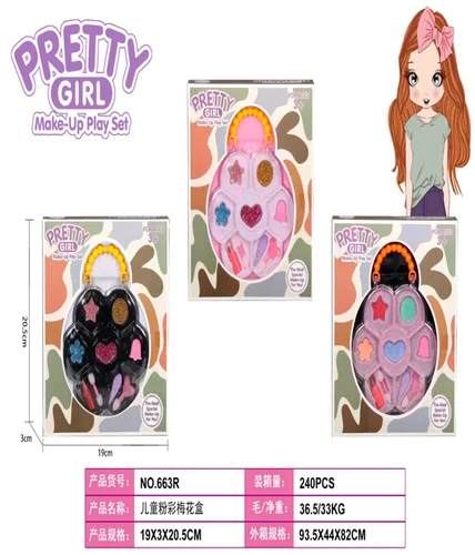 Kit Set Maquillaje Niña 663R de FYA