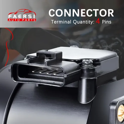 Vista 42 de Medidor de sensor de flujo de aire masivo MAF compatible con Ford con E-150 4.6L, 5.4L 2004-2014, para Ford E-150 Club Wagon 5.4L Reemplazo