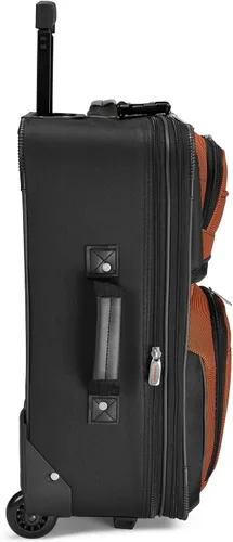 Vista 3 de Travel Select Amsterdam - Equipaje vertical y expansible con ruedas, Naranja