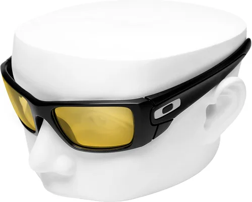 Vista 2 de OOWLIT Lentes de repuesto compatibles con gafas de sol Oakley Fuel Cell