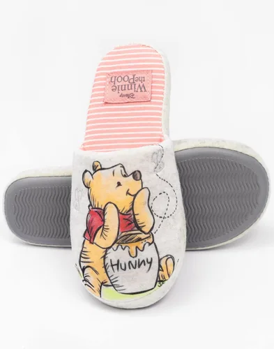 Vista 4 de Disney Winnie The Pooh Pantuflas para mujer Bear Or Eeyore House, Winnie