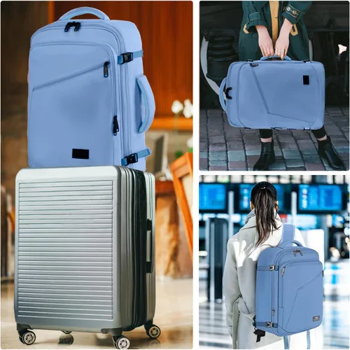 Vista 79 de MATEIN - Mochila de viaje extragrande de 10.56 galones, mochila de viaje ampliable apta para aerolíneas, para viajeros de fin de semana, hombres