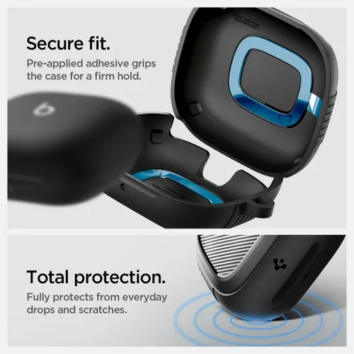 Vista 7 de Spigen Armadura resistente diseñada para Powerbeats Pro 2 Case (2025)