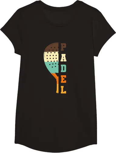 Vista 3 de Camiseta Raqueta Padel Pádel Negro