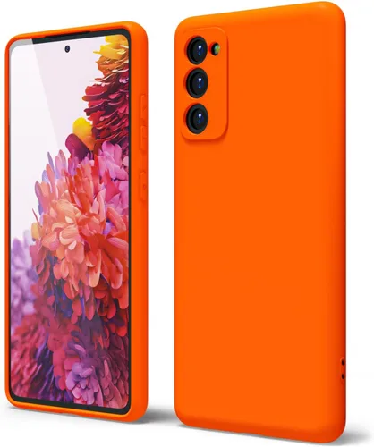 Vista 233 de oakxco Funda para teléfono Samsung Galaxy S8 de silicona líquida, delgada y fina de gel de goma suave TPU cubierta protectora simple llana