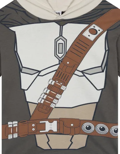 Vista 4 de STAR WARS Camiseta con capucha para cosplay familiar a juego