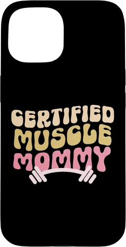 Vista 6 de iPhone 16 certified Muscle Mommy Groovy Pump Cover Lifting Case